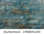 Vintage Blue Wood Background...