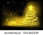 vector background christmas... | Shutterstock .eps vector #531362539
