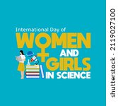 international day of women and... | Shutterstock .eps vector #2119027100