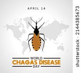 world chagas disease day vector ... | Shutterstock .eps vector #2144385673