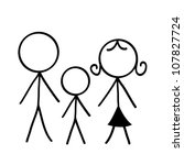 Stick Figure Family Free Stock Photo - Public Domain Pictures