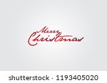 christmas greetings text... | Shutterstock .eps vector #1193405020