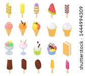 ice cream vector icecream in... | Shutterstock .eps vector #1444994309