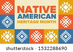 Native American Heritage Month...