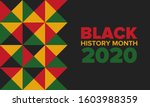 black history month. african... | Shutterstock .eps vector #1603988359