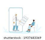 online medical consultation.... | Shutterstock .eps vector #1937683369