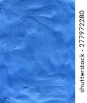 bright blue plasticine... | Shutterstock . vector #277972280