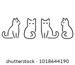 Minimalist Cats Drawing Set....