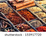 Selection Of Dried Spices...