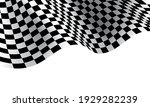 checkered flag wave on white... | Shutterstock .eps vector #1929282239