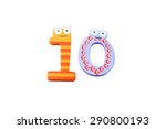 Cute And Colorful Wooden Number ...