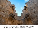 Small photo of Alahan Monastery is a complex of fifth century buildings located in the mountains of Isauria in southern Asia Minor.Mut district of Mersin province,Turkey.