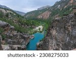 Small photo of Yerkopru Waterfall and the canyon on the Goksu River are located in the Mut district of Mersin province in the Eastern Mediterranean region of Turkey.