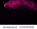 Abstract Pink Powder Explosion...