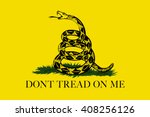 The Gadsden, Dont Tread On Me Flag, Authentic scale and color version