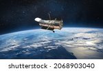 Hubble Space Telescope On Orbit ...
