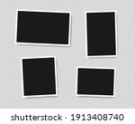 set of template photo frames... | Shutterstock .eps vector #1913408740