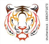 tiger  tiger face  tiger logo ...