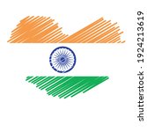 flag of india   flag vector   ... | Shutterstock .eps vector #1924213619