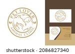 horse  dog  cat animal logo... | Shutterstock .eps vector #2086827340