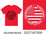 remember everyone deployed t... | Shutterstock .eps vector #2027187500