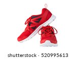 Red Sport Running Shoes...
