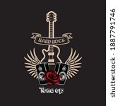 hard rock tune up vector | Shutterstock .eps vector #1887791746