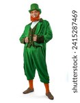 Leprechaun elf symbol of st....