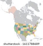the united states of america is ... | Shutterstock .eps vector #1611788689