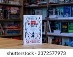 Small photo of Setif, Algeria - October 07, 2023: Close up Octavia E. Butler's TKindred novel in the bookshop.