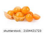 Cape Gooseberry Isolated On...