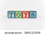 Toys   Isolated Text Word In...