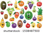 Fruits Characters Collection ...