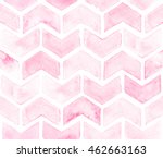 Chevron Of Light Pink Color On...