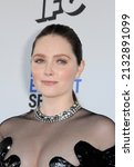 Small photo of Amy Forsyth at the 2022 Film Independent Spirit Awards held in Santa Monica, USA on March 6, 2022.