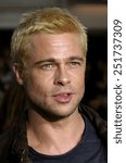 Small photo of Brad Pitt attends the Los Angeles Premiere of "Mr. & Mrs. Smith" held at the Mann's Village Theater in Westwood, California on June 7, 2005.