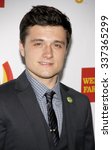 Small photo of Josh Hutcherson at the 23rd Annual GLAAD Media Awards held at the Westin Bonaventure Hotel in Los Angeles, California, United States on April 21, 2012.