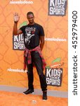 Small photo of Chris Bosh at the Nickelodeon Kids' Choice Sports Awards 2016 held at the UCLA's Pauley Pavilion in Westwood, USA on July 14, 2016.