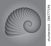 nautilus shell | Shutterstock .eps vector #286777196