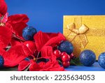 Holiday Card   Yellow Gift Box  ...