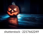 Scary Halloween Pumpkin Lantern ...