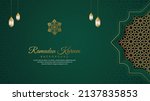 ramadan kareem  islamic arabic... | Shutterstock .eps vector #2137835853