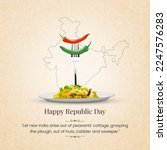 Small photo of Indian republic Day celebrations with 26th January india