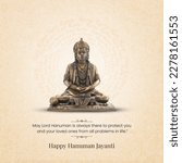 Small photo of Wishing a very Happy Hanuman Jayanti, Hanuman murti