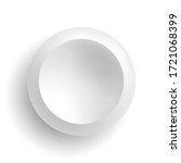 white round button. vector... | Shutterstock .eps vector #1721068399