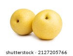 Two Whole Asian Golden Pear...