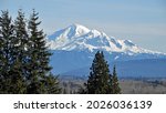 Mount Baker, as seen from Ferndale, Washington