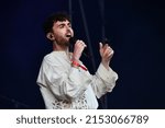 Small photo of Rotterdam - The Netherlands - 05.05.2022 Duncan Laurence on Liberation day festival in Rotterdam