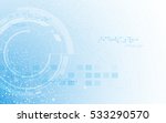 futuristic digital cyber... | Shutterstock .eps vector #533290570