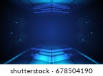 hi tech speed connection... | Shutterstock .eps vector #678504190